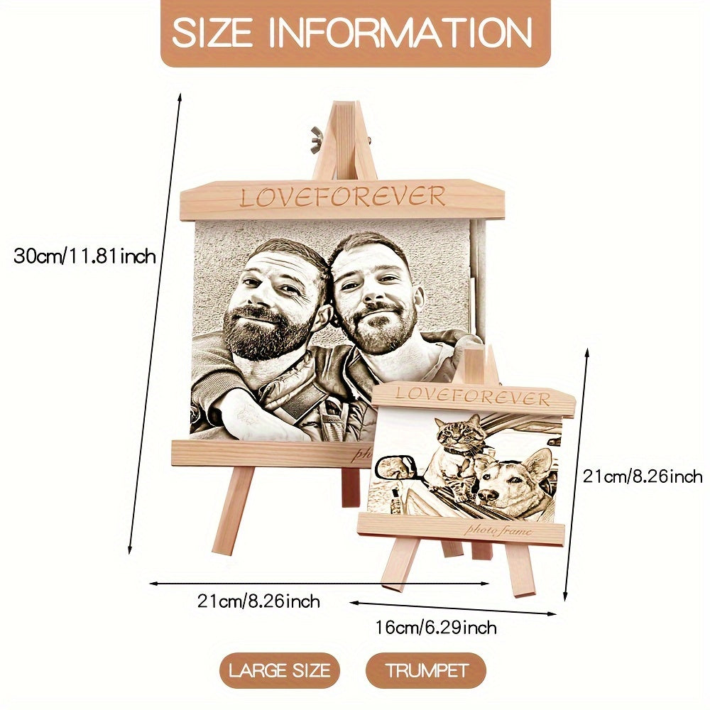 Персонализированная деревянная рождественская елочная игрушка - уникальный ручной росписью домашний декор, идеальный подарок для друзей и семьи, прекрасно подходит для памятных знаков о домашних животных и свадебных сувениров.