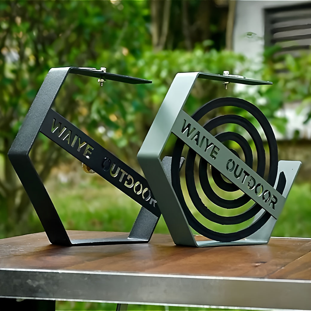 Outdoor Camping Mosquito Coil Tray Hanging Holder Mosquito Repellent Tool