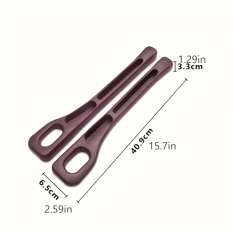 2-Pack Universal Car Seat Gap Organizer Anti-Spill PC Dual Slots Storage