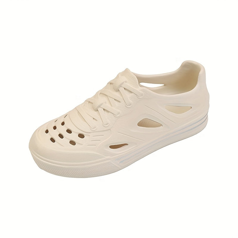 Unisex EVA Clog Sandals Lightweight Summer Beach Shoes Black White