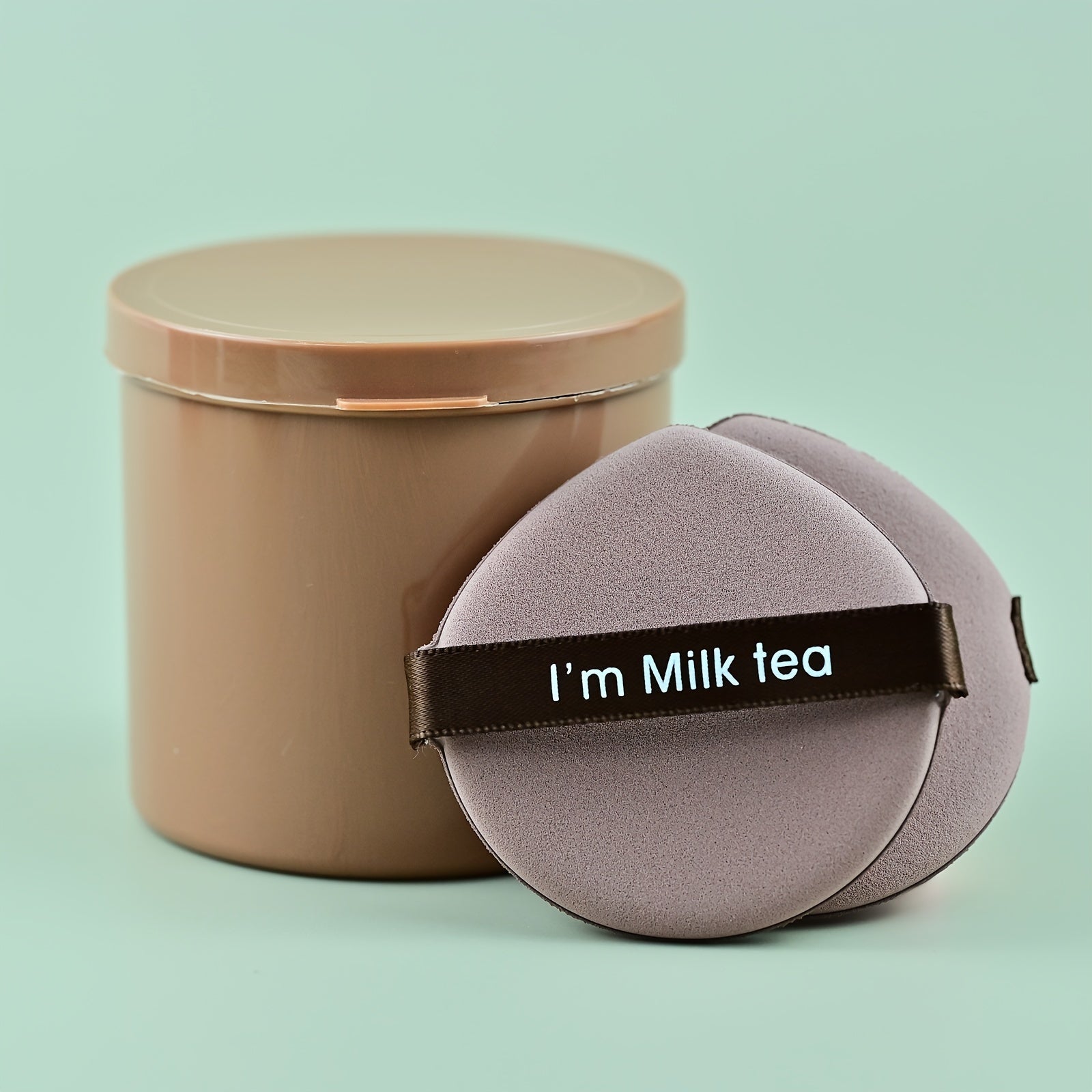 Set de 7 esponjas de maquillaje con estuche de almacenamiento, poliuretano hidrofílico, formas redondas y en forma de lágrima para base en polvo y BB Cream