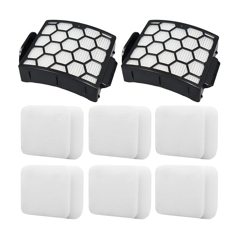 Upright va Lift-Away modellari uchun mos keladigan ikki ta almashtirish vakuum filtri PowerFins DuoClean bilan mos keladi