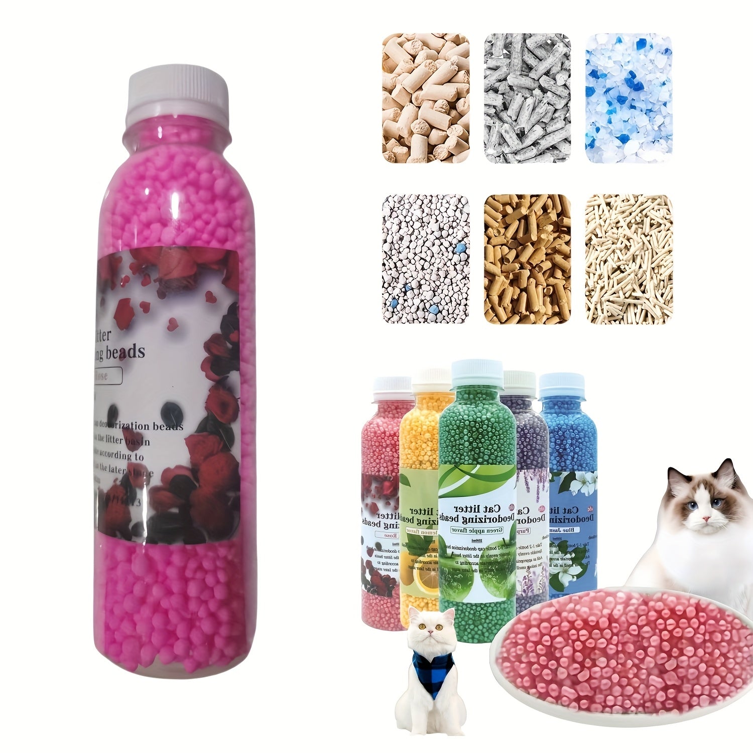 Fresh Scent Cat Litter Odor Control Solution for Cats
