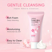 Facial Cleanser Deep Cleansing Moisturizer for All Skin Types with Vitamin C