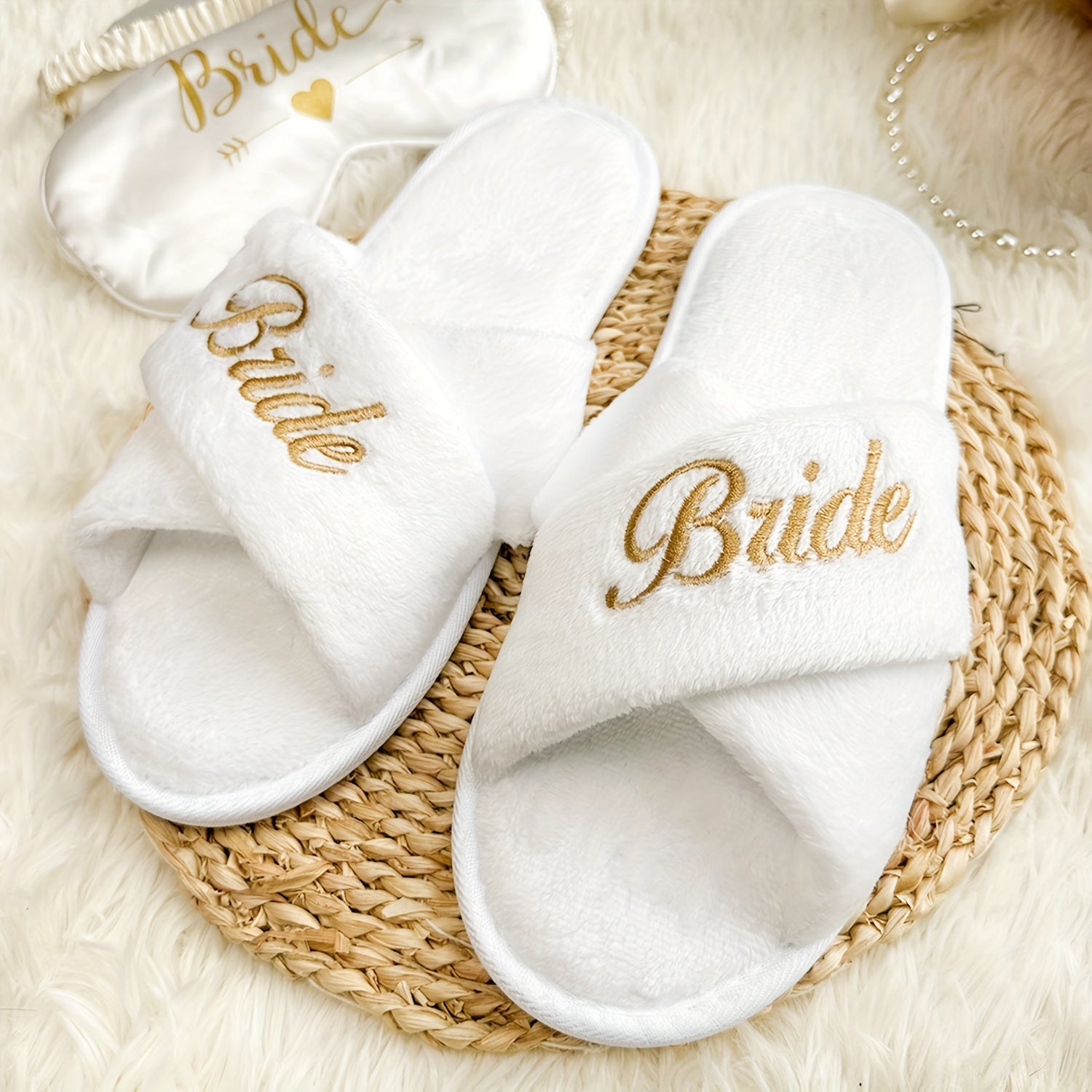 Women Open-Toe Cross Strap Slippers Comfortable Soft Sole Wedding Party Shoes