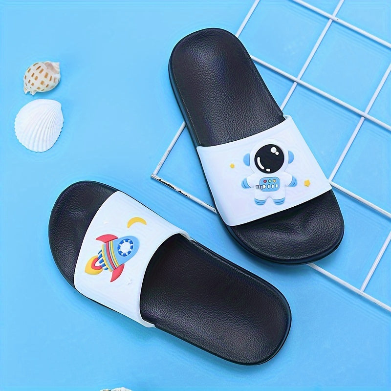 Girls Unicorn Slippers EVA Open Toe All-Season Casual Slide