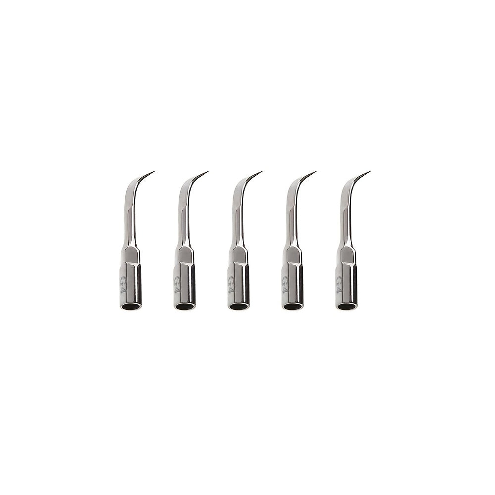 Set of 5 Stainless Steel Dental Cleaning Tools for Gum and Teeth Care Non-Electric Interdental Brushes and Picks