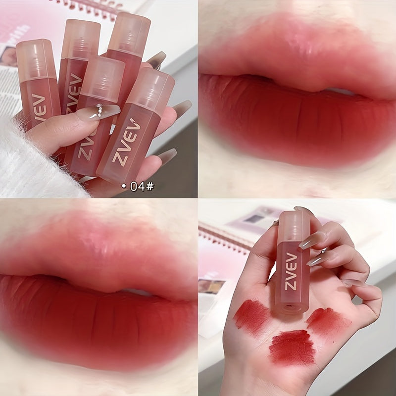 Ayollar uchun uzoq davom etadigan mat lip stain, yumshoq, silliq qizil lab bo'yoqi