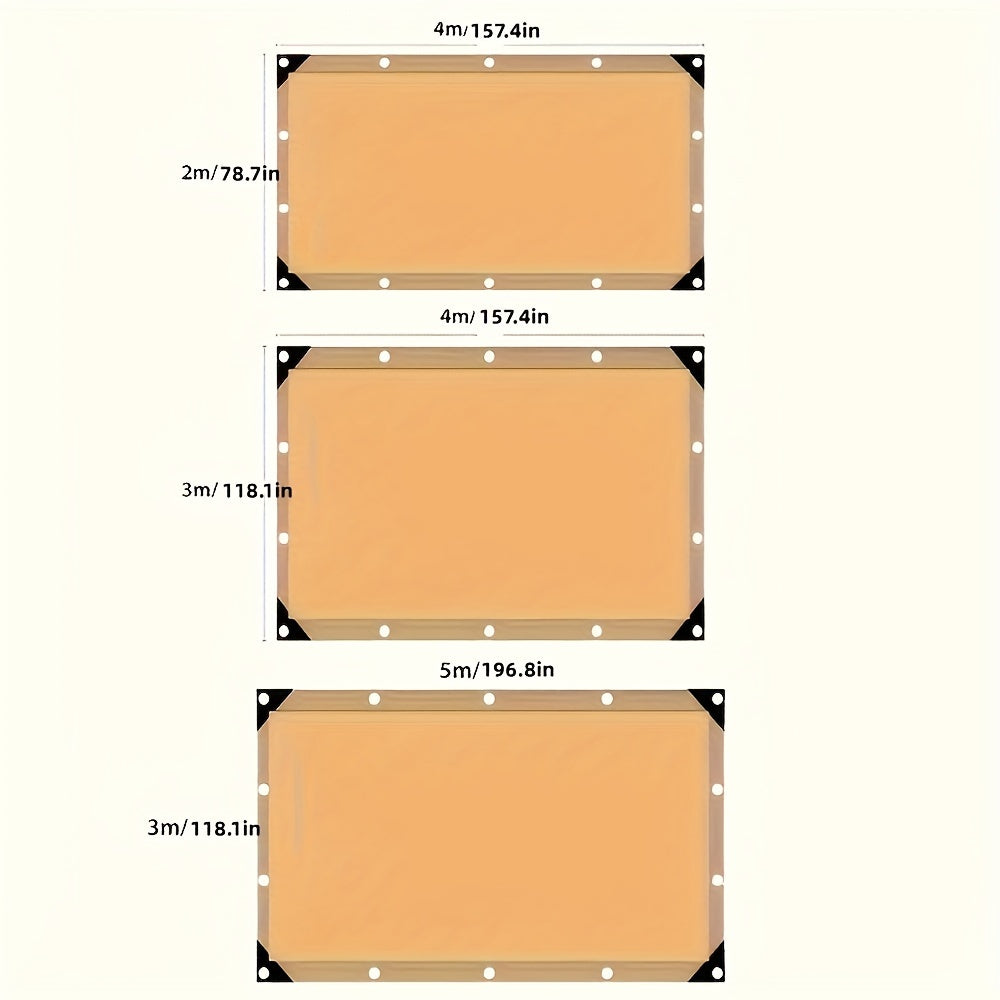 Coffee Color Sunshade Net for Patio Garden Poolside Carport 21682548