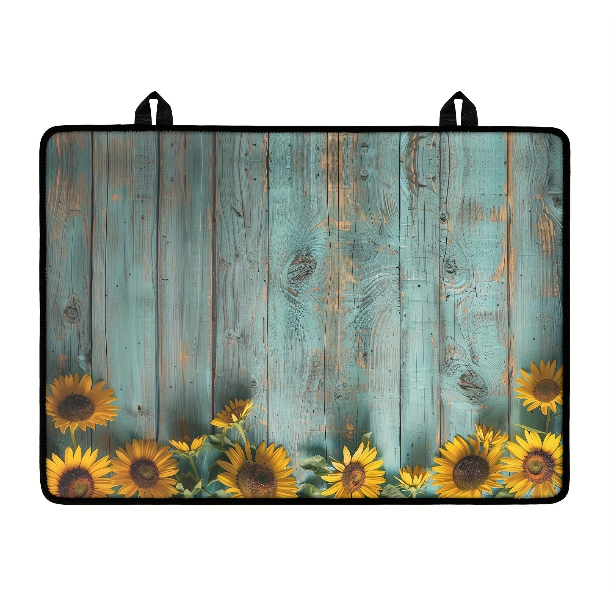 Wood Pattern Stove Cover Non-Slip Heat-Resistant Scratch Protection for Glass Ceramic Surfaces