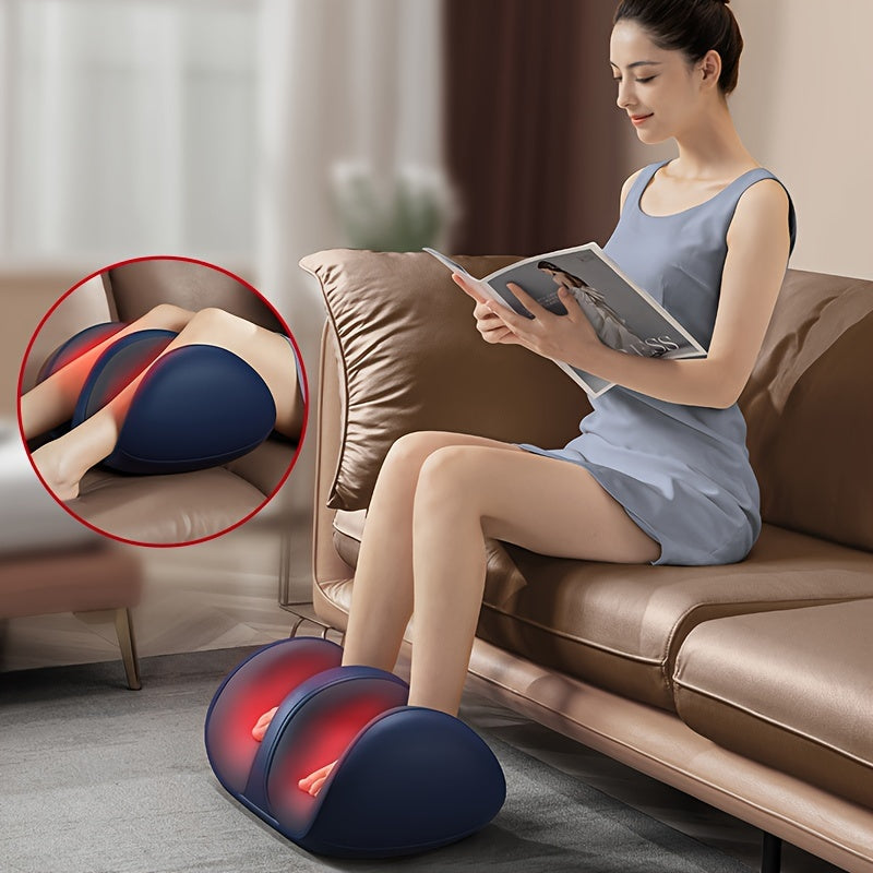 Foot and Leg Massager with Heat USB Rechargeable Battery for Circulation and Relaxation
