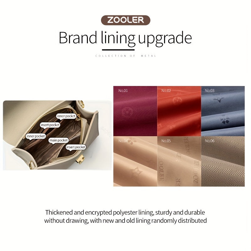 Bolso bandolera de cuero genuino para mujer, bolso pequeño elegante acolchado con correa ajustable