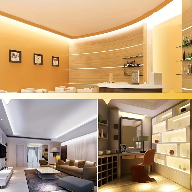 Cinturón de luz LED COB de 5V con interruptor USB para iluminación interior y exterior