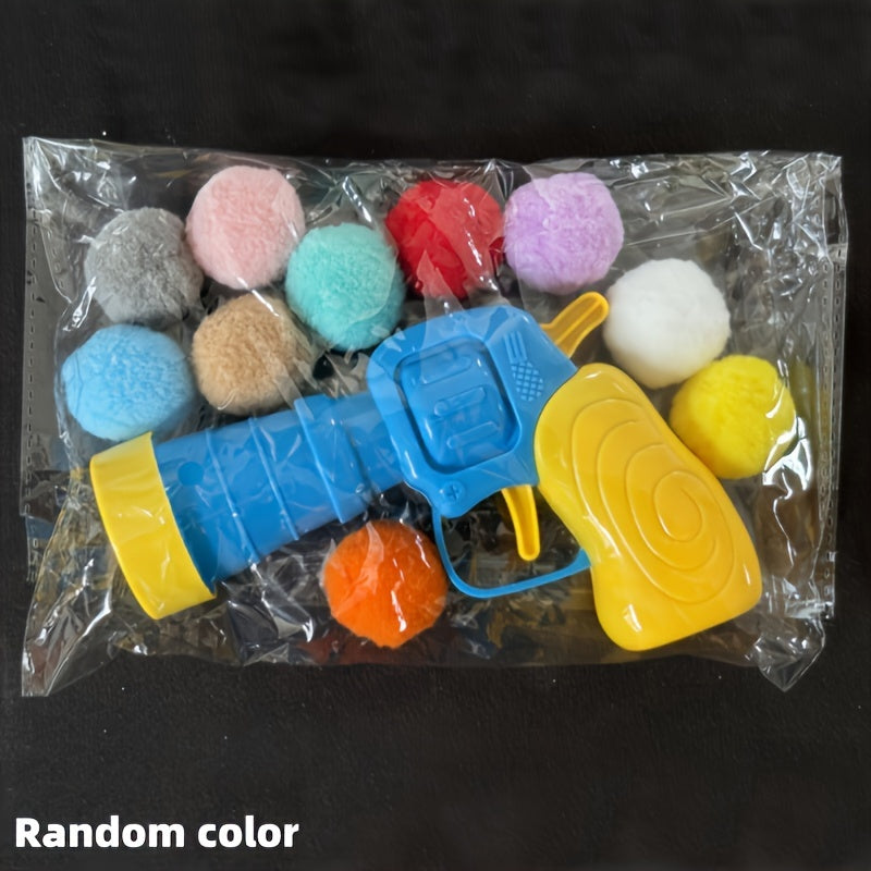 Plush Ball Toy for Cats and Dogs Non-Electric Battery-Free Interactive Pet Toy for All Breeds