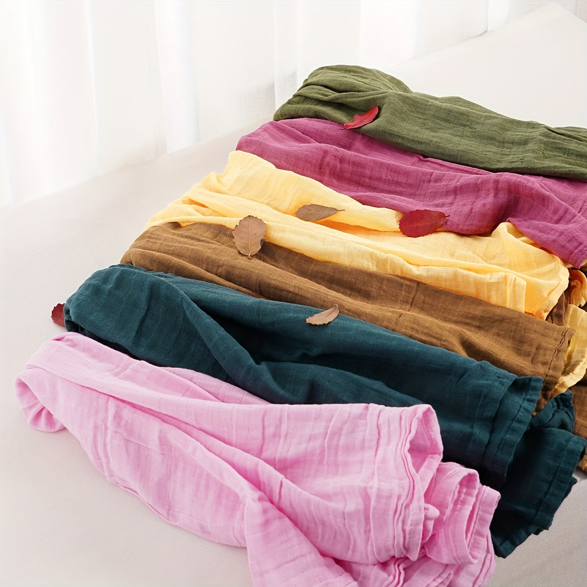 Yangi tug'ilganlar uchun ultra yumshoq, qulay va barcha mavsumlarga mos bolalar muslin bo'lagi