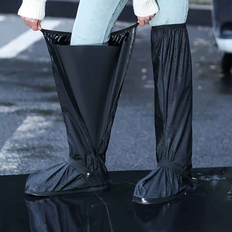 Unisex suv o'tkazmaydigan poyabzal qoplamalari, og'ir sharoitlarga chidamli, yurish va baliq ovlash uchun slipga qarshi