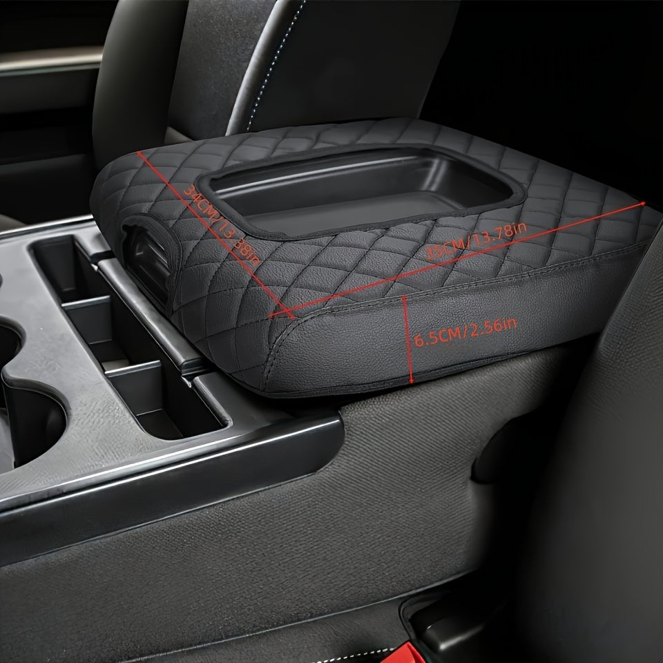 Cubierta de cuero PU universal para consola central para asiento largo 40/20/40