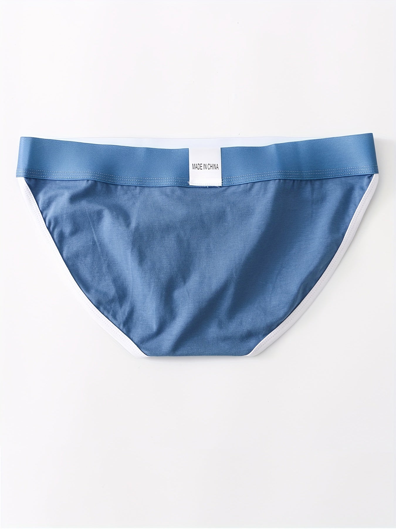 Men's Cotton Briefs with U Convex Design Breathable Comfortable 4 Pack