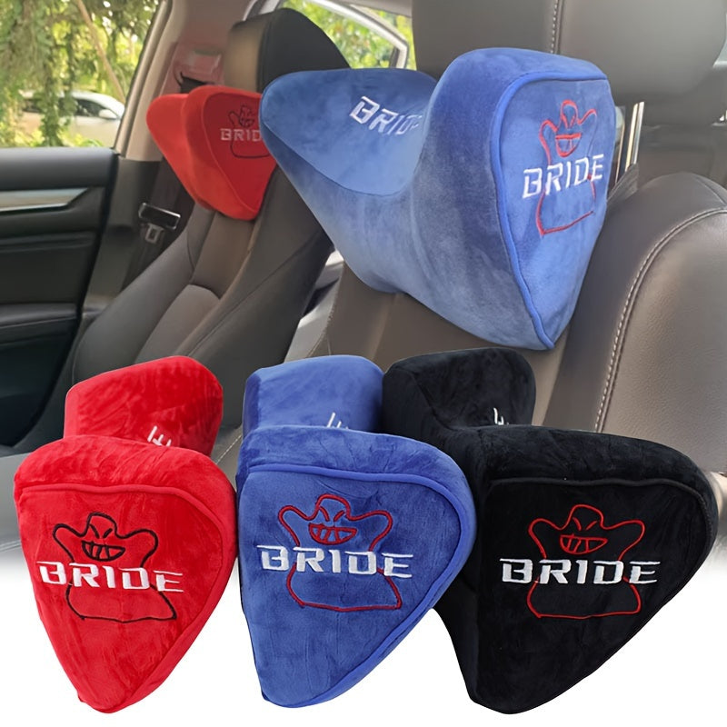 Car Headrest Neck Pillow Memory Foam Cotton Support for Office Travel