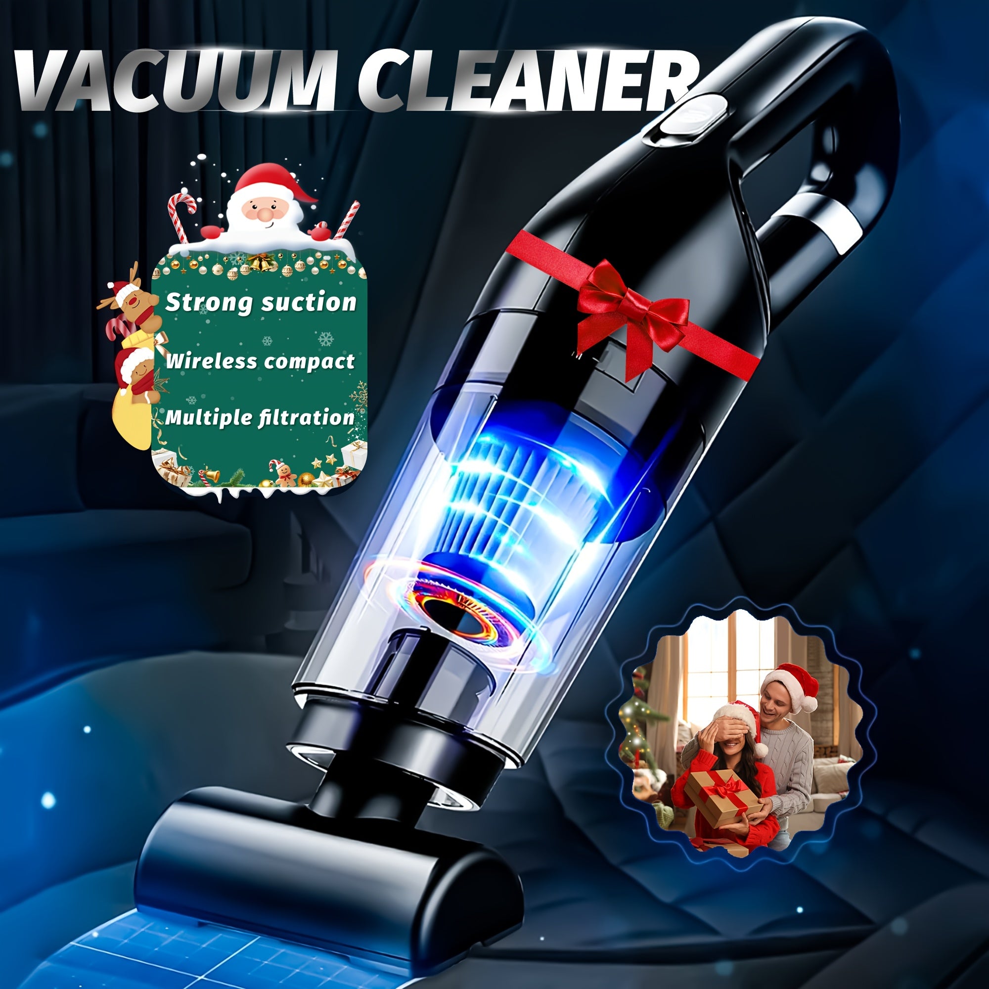 Беспроводной ручной пылесос-стик для шерсти домашних животных и ковров, время работы 15 минут