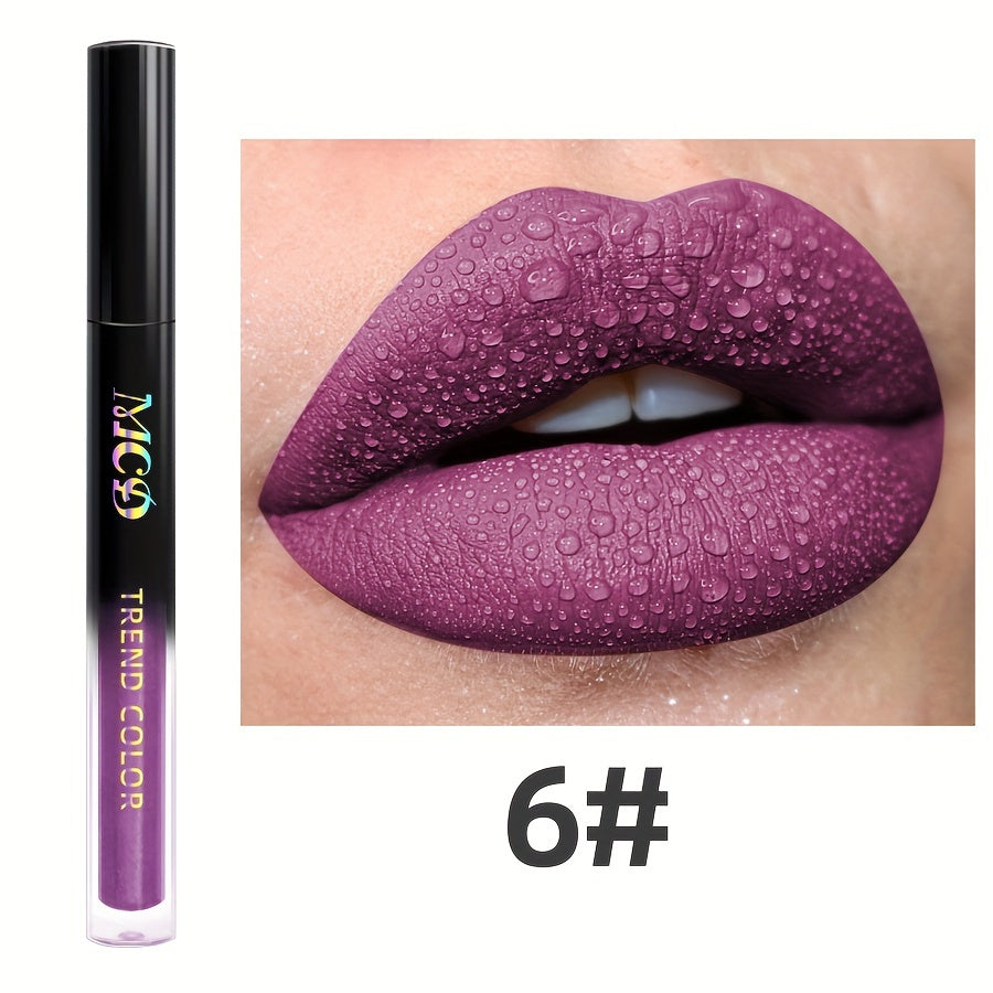 Women Long Lasting Waterproof Lip Gloss Lip Oil Lipstick Moisturizing