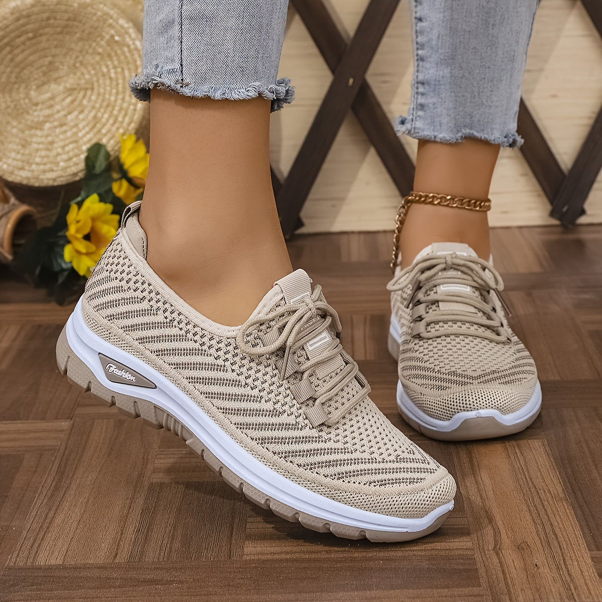 Women’s Slip-On Shoes Summer Beach Casual Sneakers for Travel and Vacation