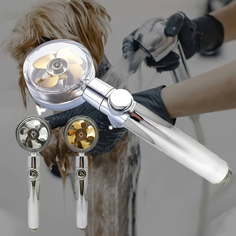 High Pressure Turbo Shower Head with Water Saving Filter for Bathroom and RV