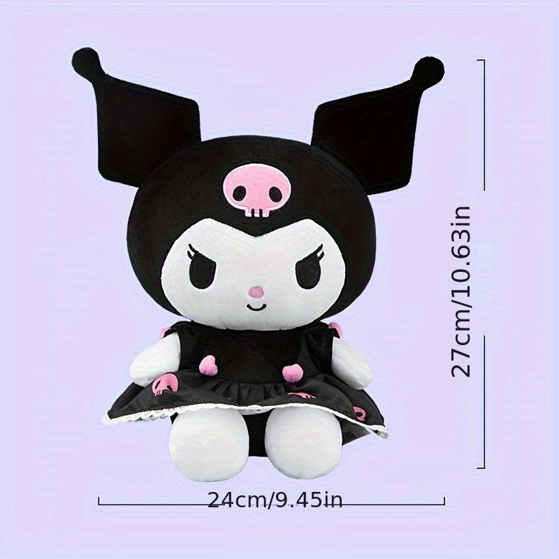 Kuromi Plush Toy for Valentine's Day Holiday Birthday Gift Polyester Mixed Color 8 Inches