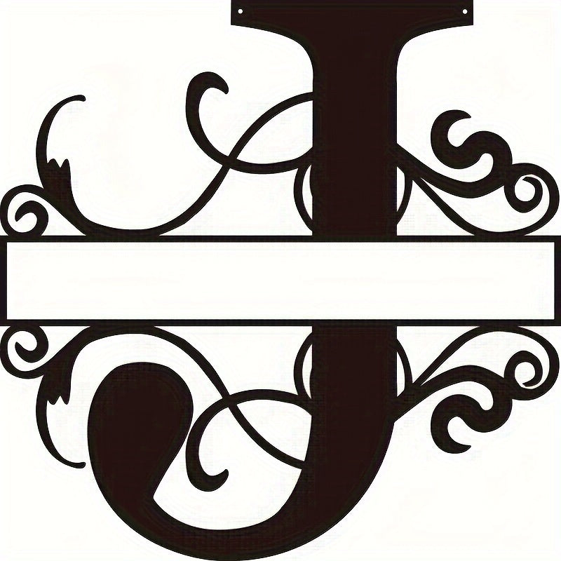 Personalized Metal Family Name Sign Wall Art for Front Entrance or Housewarming Gift