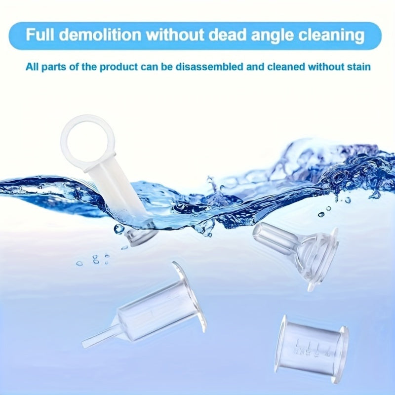 Baby Medicine Dispenser Silicone Liquid Syringe for Newborns and Toddlers