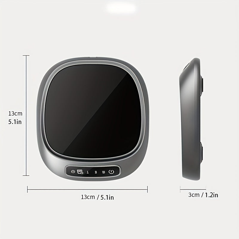 Electric Coffee Cup Warmer with Touch Control, USB Powered, Auto Shut-Off