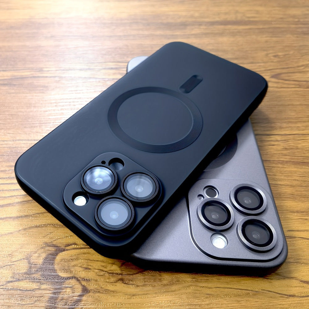 Matte TPU Phone Case for iPhone 11 Pro Max and Later Models with Lens Protection