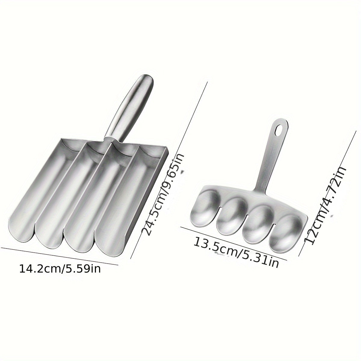 Stainless Steel Meatball Maker 4-in-1 Kitchen Tool for Quick and Easy Shaping