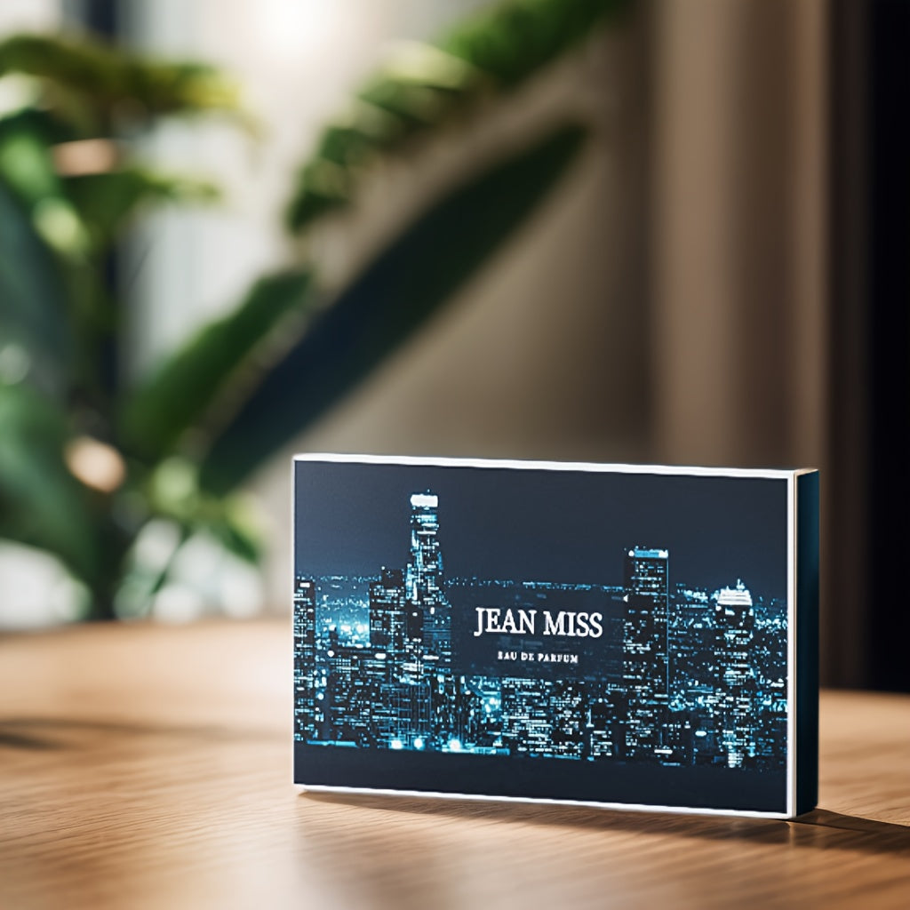 Men's Perfume Set with Fresh Floral Fragrance Alcohol-Free Light Scent