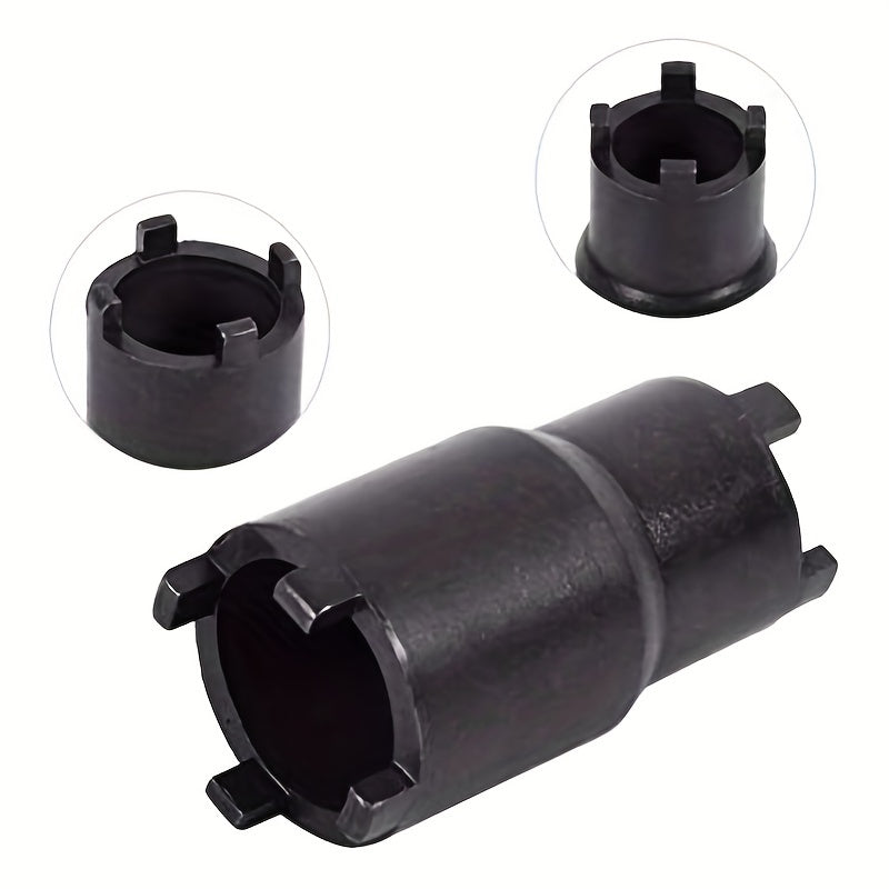 Инструмент для ремонта мотоциклов, двусторонний ключ-гаечный ключ с черной окраской, блокировка сцепления