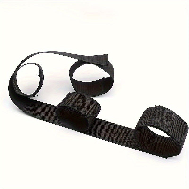 Adult BDSM Handcuffs Set with Rope Straps and Ankle Cuffs