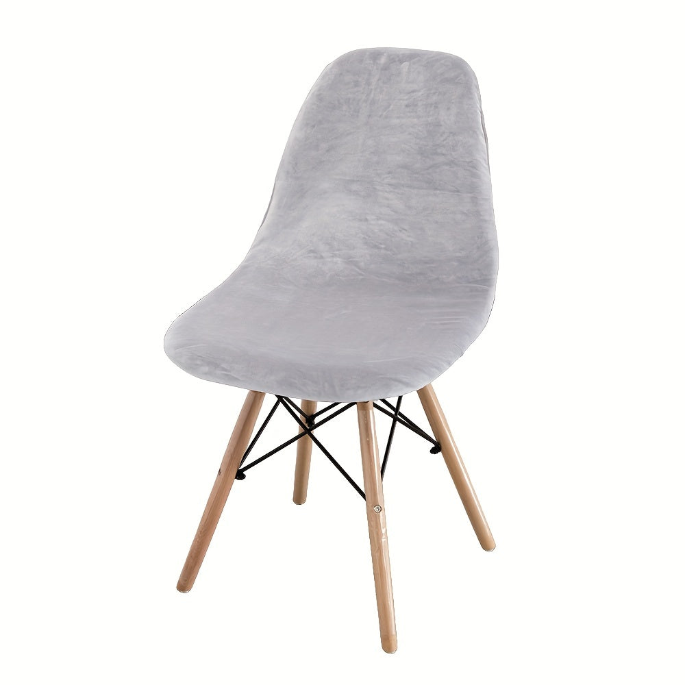 Velvet Stretch Chair Slipcover for Living Room Bedroom Office Home Decor