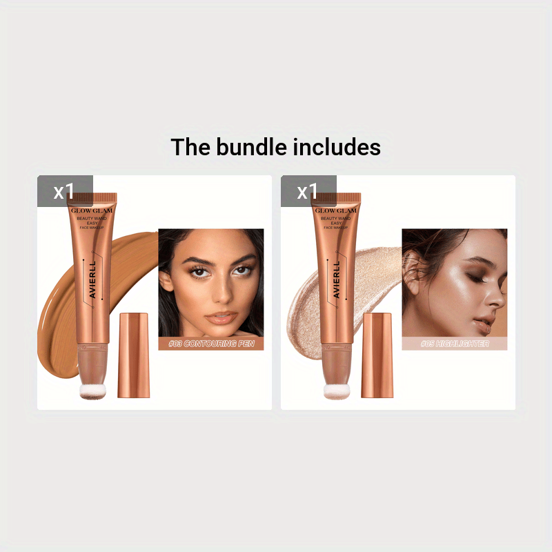 Многофункциональный жидкий контурирующий румяна-хайлайтер-консилер для лица и тела 0.63oz