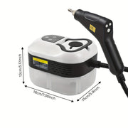 Handheld Steam Cleaner with 6 Accessories Touch Screen 105°C Deep Cleaning 1200ml Water Tank