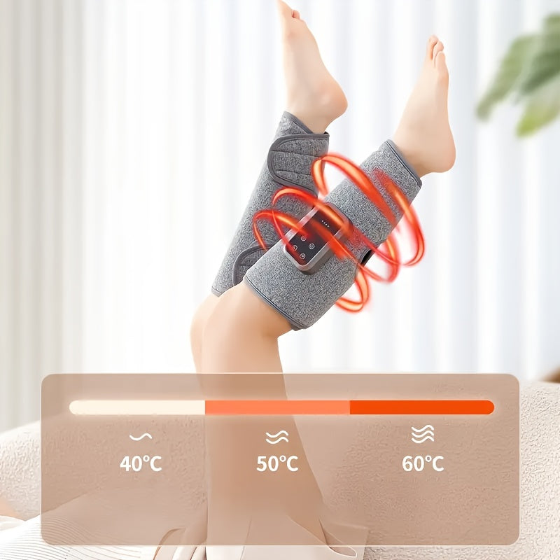 Qayta zaryadlanadigan oyoq massajeri, isitish, havo siqilishi, 3 ta intensivlik darajalari, isitish sozlamalari - to'liq tana uchun eng yaxshi ta'til sovg'asi.