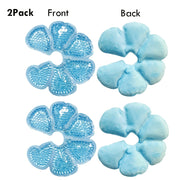 Set of 2 Hot Cold Breast Pads for Nursing Mothers PVC Breastfeeding Support