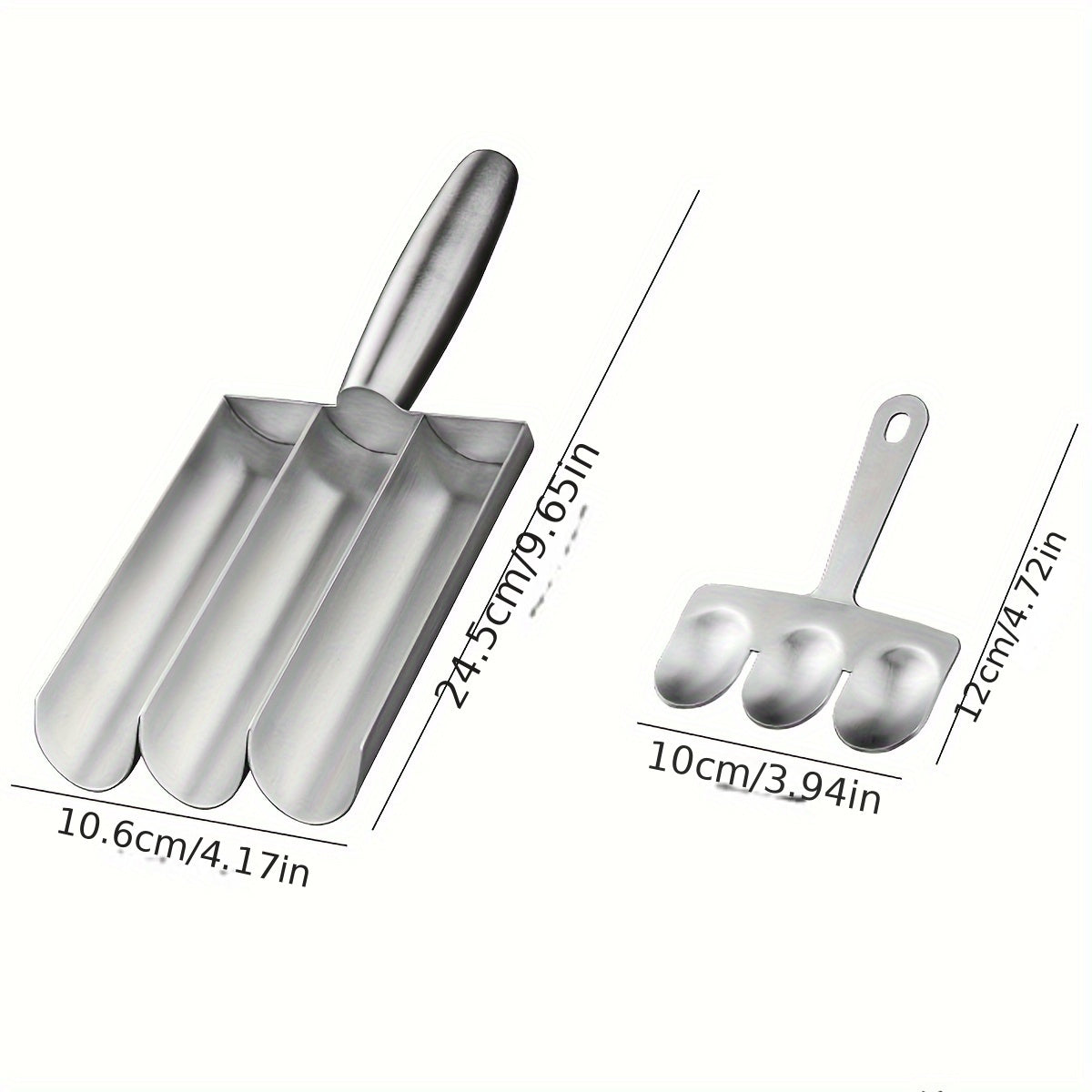 Stainless Steel Meatball Maker 4-in-1 Kitchen Tool for Quick and Easy Shaping