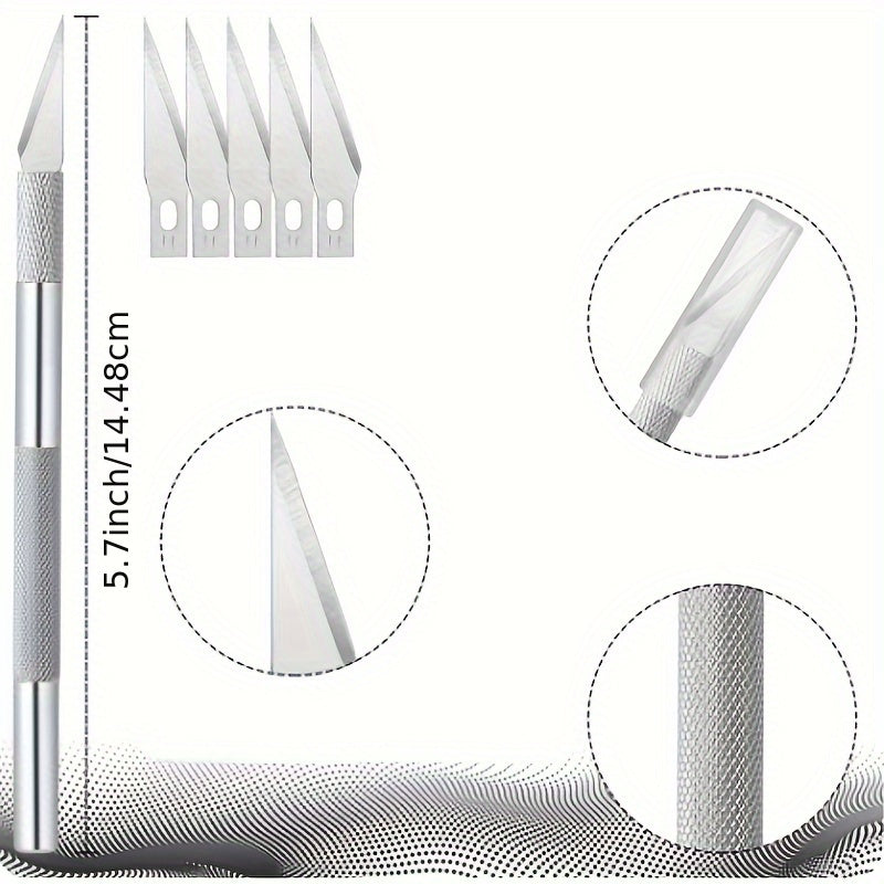 Vehicle Vinyl Wrap and Window Tint Tools Kit with Squeegees and Blades