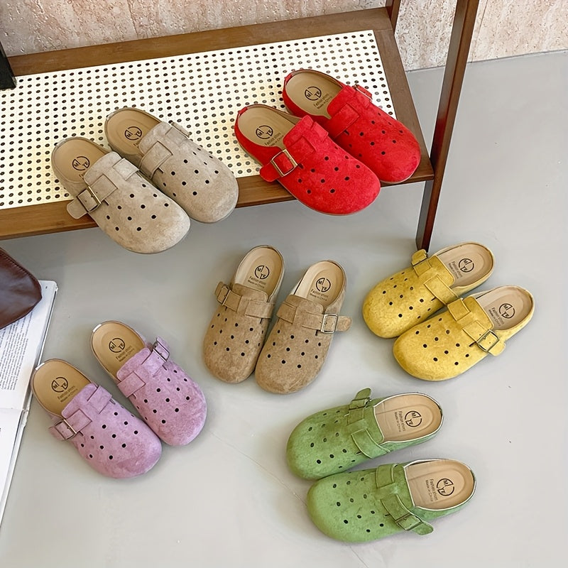 Women’s Slip-On Shoes Vintage Slippers Cushioned EVA Non-Slip TPR All-Season