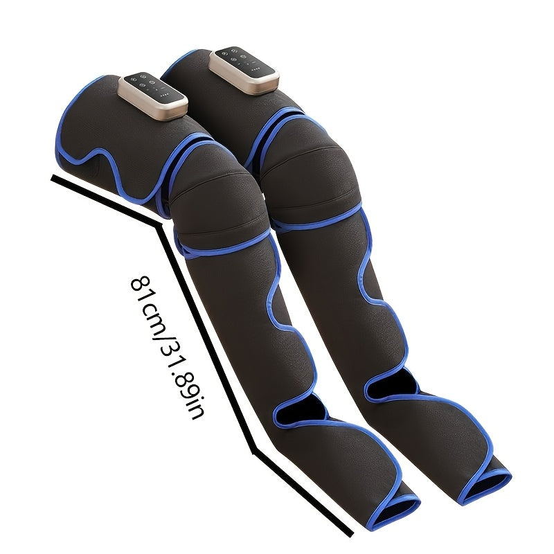 1 dona To'liq Oyoq Massajchisi xavfsizlik yostiqchasi, yoğurish, issiq siqish, 360° o'rash, 3 daraja kuch sozlamasi va USB zaryadlash bilan.