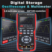 Digital Oscilloscope and Multimeter Combo 10MHz True RMS High-Speed 48m/S