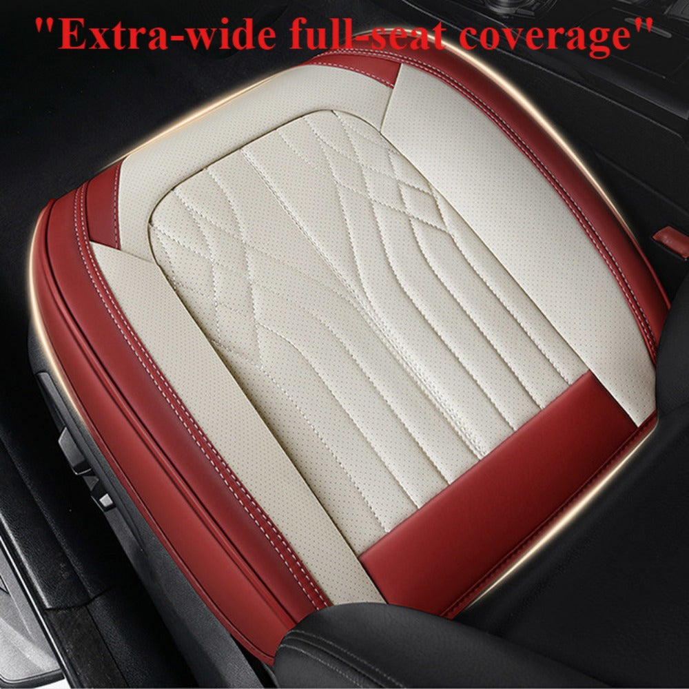Universal Car Seat Cushion Set 1/2/3 Pcs Breathable PU Leather Non-Slip