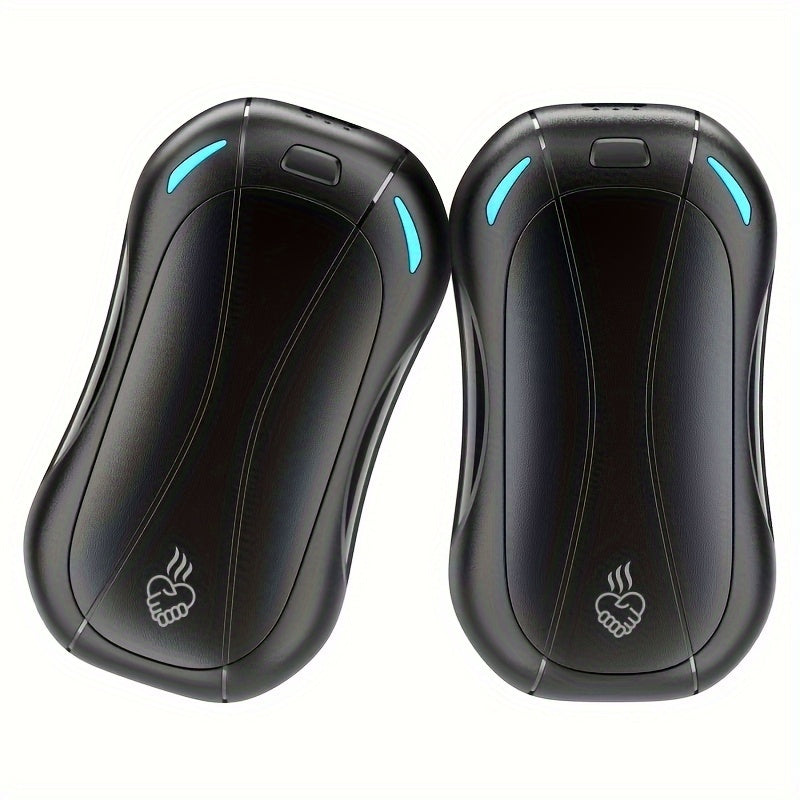 5200mAh USB Rechargeable Hand Warmer Dual Sides Portable Outdoor Winter Gift