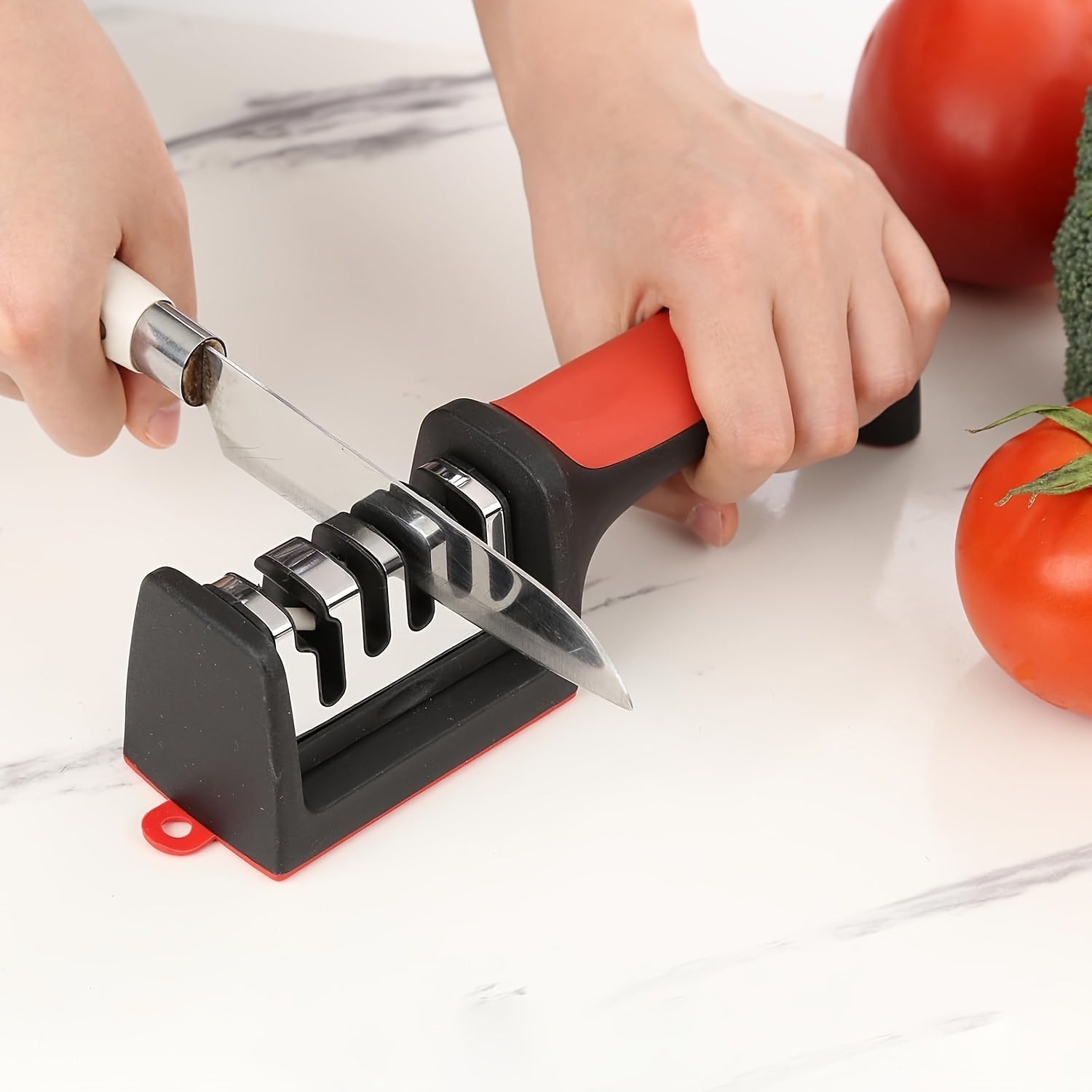 Knife Sharpener 5.08 x 10.16cm Professional Kitchen Tool