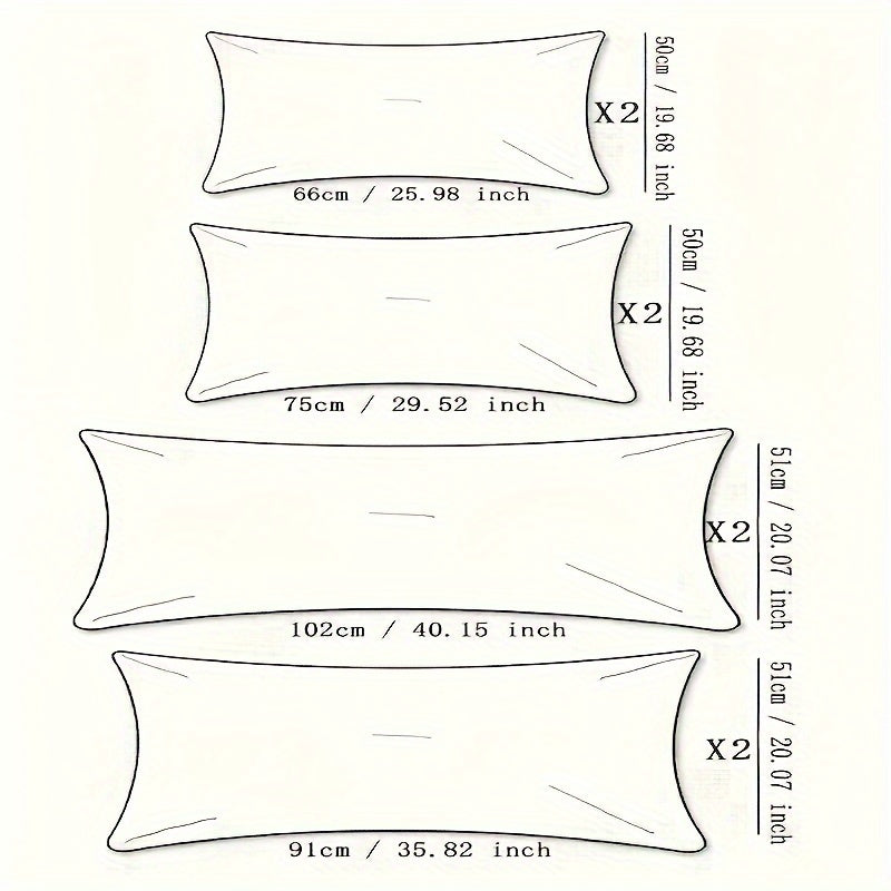 Satin Pillowcases Set of 1 or 2 Comfortable Sleep Bedding